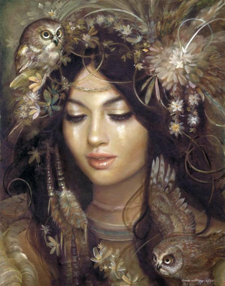 Портрет нимфы