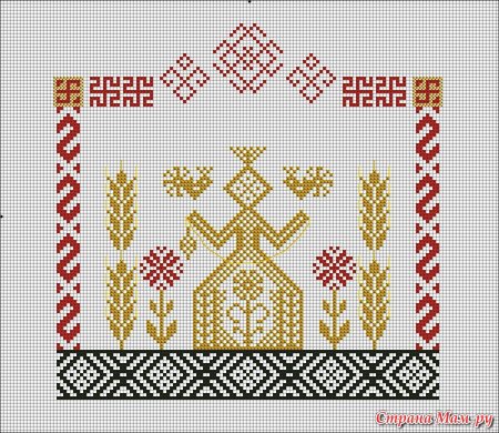 Макошь богиня славян оберег вышивка