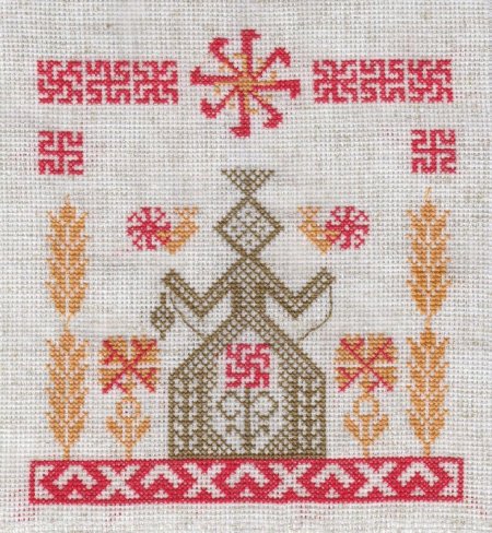 Макошь славянская богиня оберег вышивка