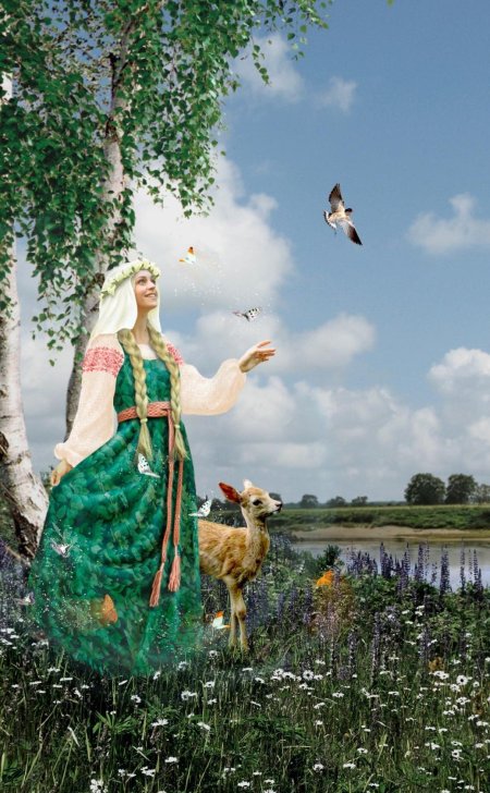 Берегиня славянская богиня