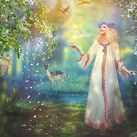 Берегиня славянская богиня