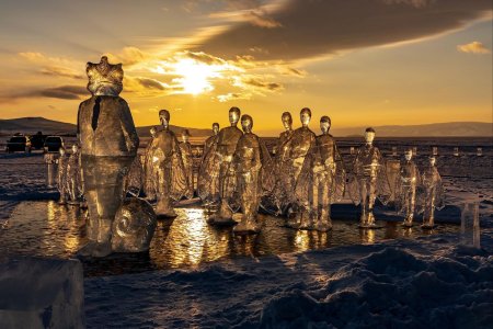 Ледовый фестиваль на ольхоне 2022