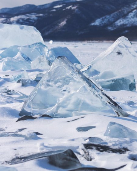 Голоустное байкал зима