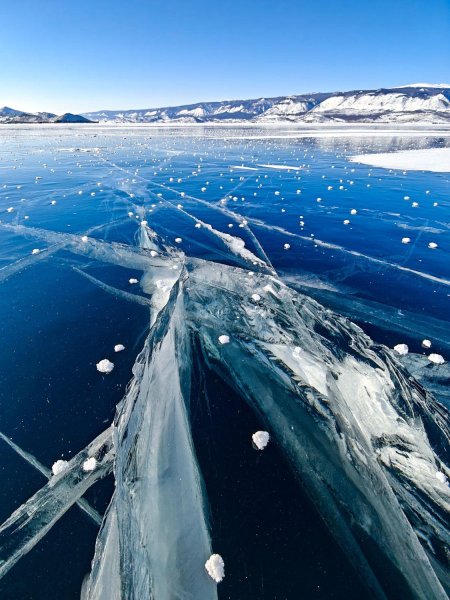 Лед на байкале