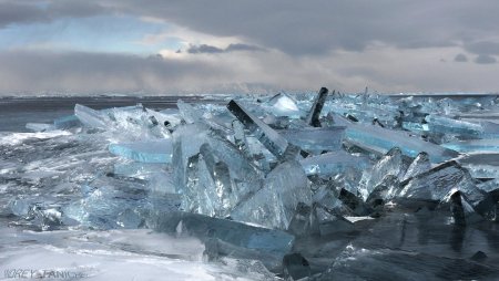 Ледяной шторм на байкале