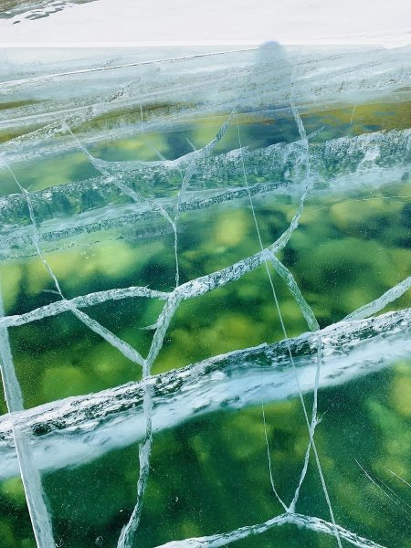 Лёд на байкале