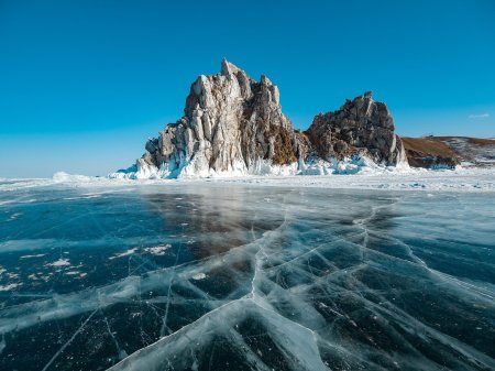 Зимний байкал остров ольхон