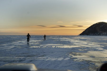 Лед на байкале