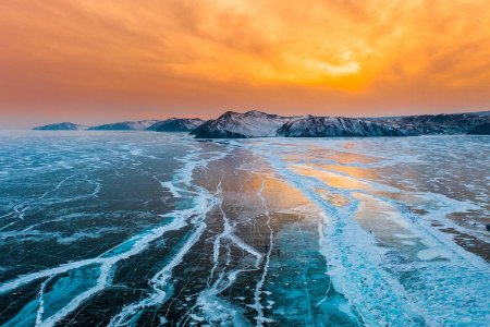 Лед на байкале