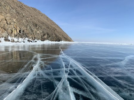 Лед на байкале