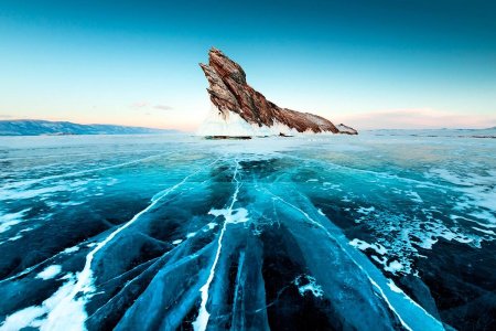 Остров огой на байкале зимой