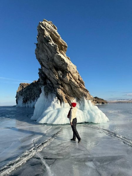 Зимний байкал ольхон