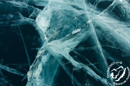 Торосы байкала лёд