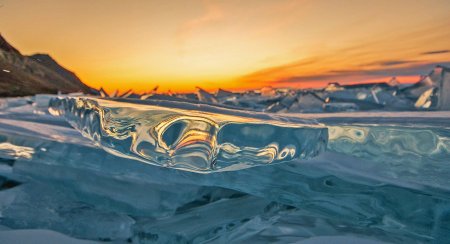 Лед на байкале