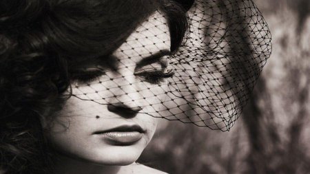 Девушка в вуали