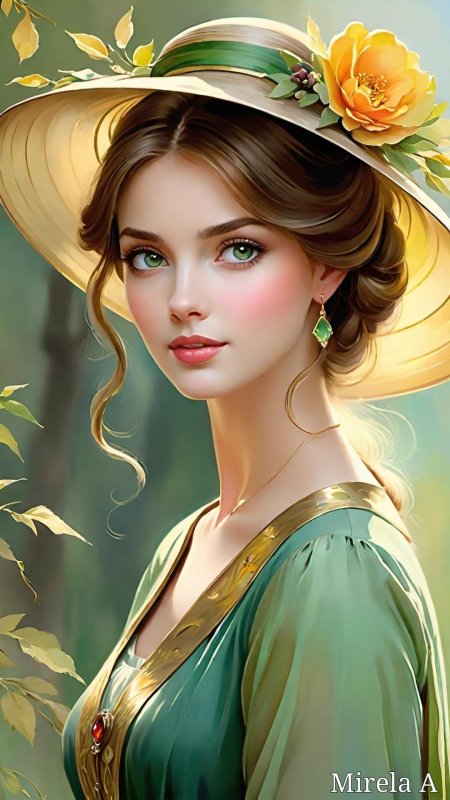 Портрет женщина