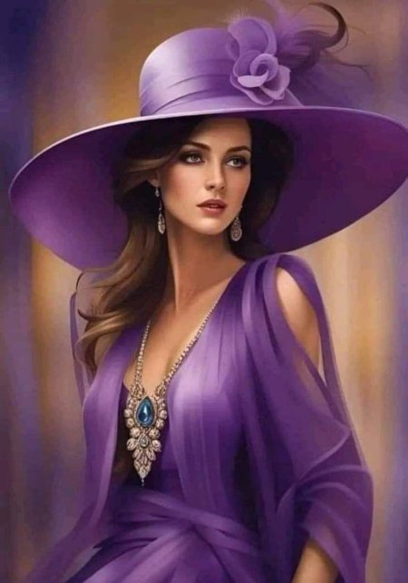 Женщина в шляпке