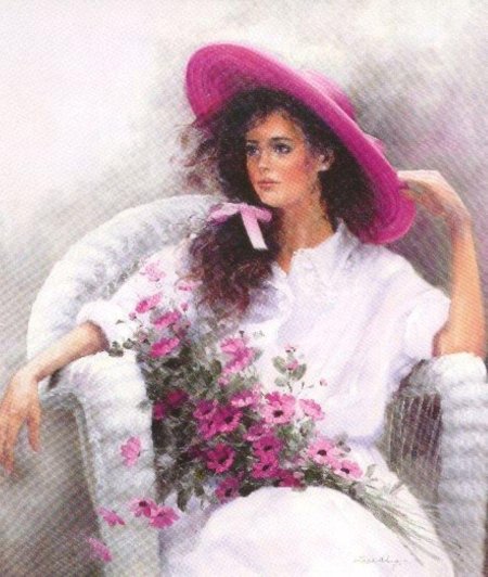 Художник lise auger.