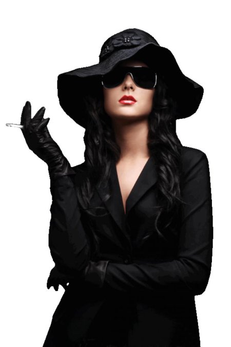 Девушка в шляпе