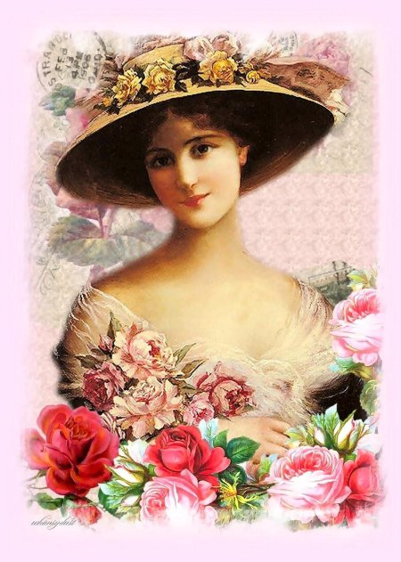 Дама в шляпе