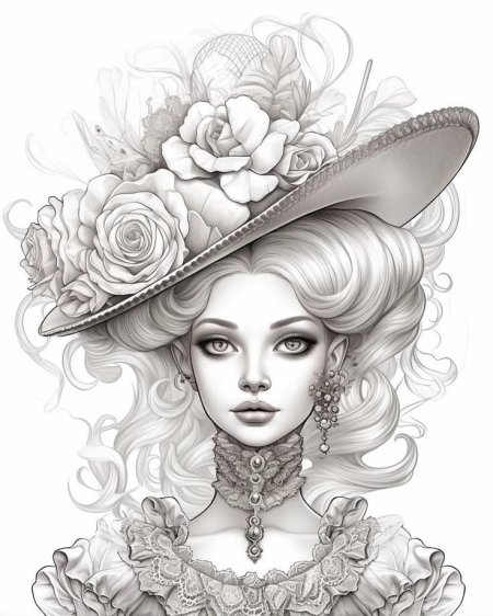 Рисунки женщин