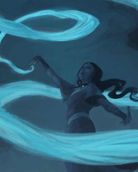 Katara waterbending