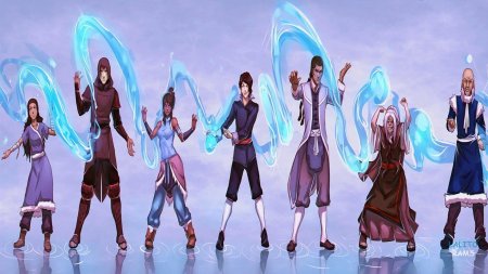 Аватар легенда о корре маги воды