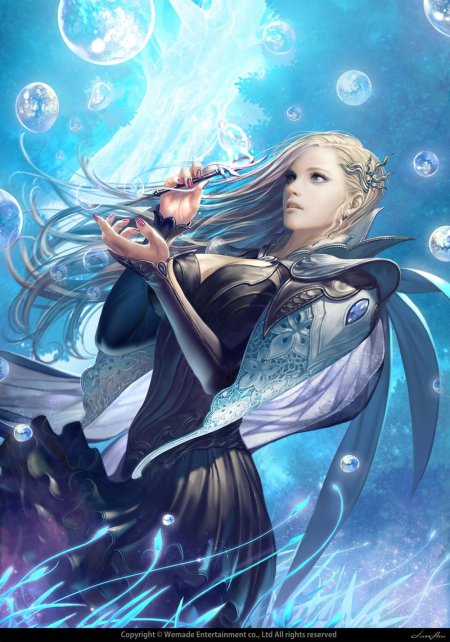 Девушка маг