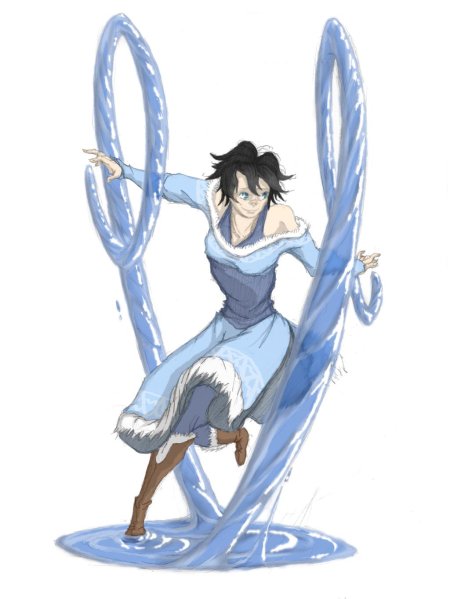 Аватар легенда об корре магия воды