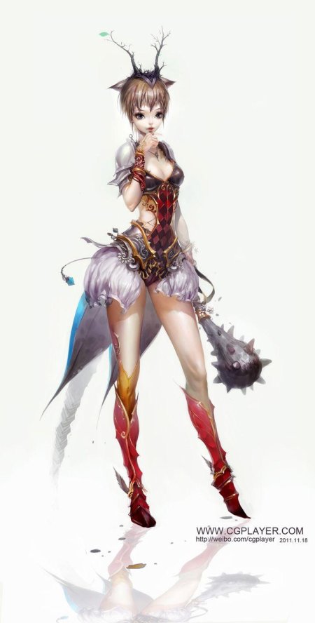 Воительница фэнтези