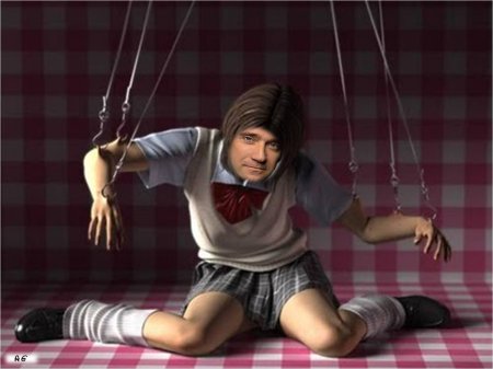 Марионетка девушка