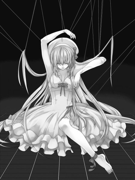 Аниме девочка кукловод