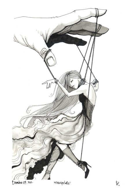 Марионетка рисунок