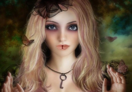 Девушка фэнтези