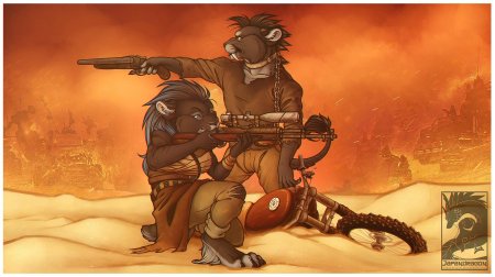 Фурри с оружием