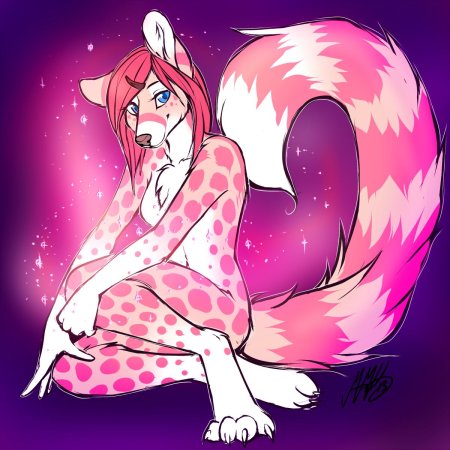 Фурри девушка