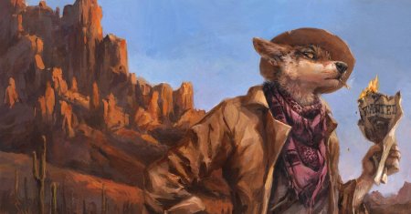 Дикий запад фурри арт