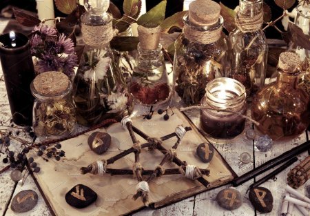 Атрибуты ведьм