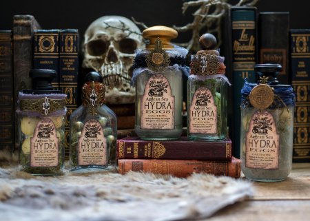 Наклейки зельеварения с гарри поттер для бутылок