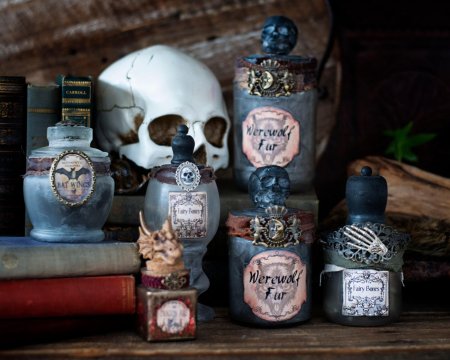Зелья декор на хэллоуин