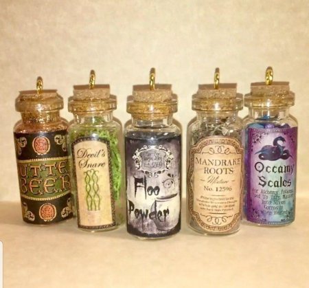 Баночки с зельем из гарри поттера