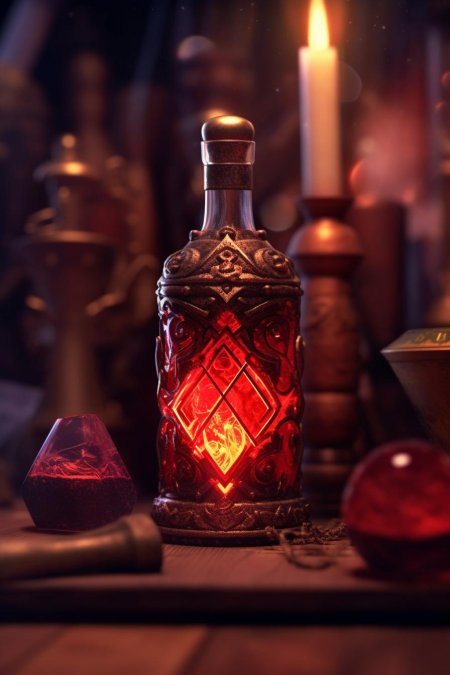 Алхимия эликсир бессмертия концепт арт