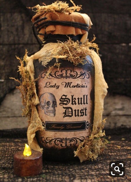 Декор бутылки зелья