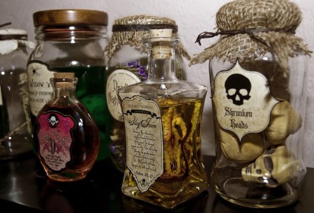 Баночки на хэллоуин