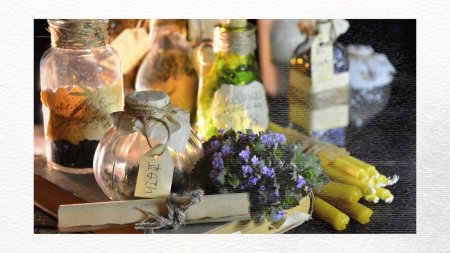 Бутылочки с травами