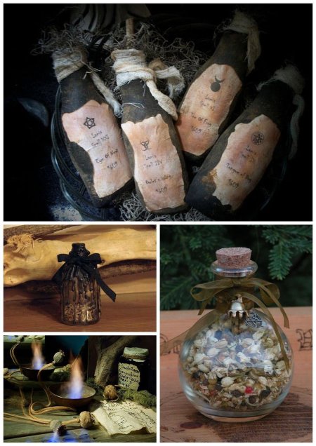 Ведьмина бутылка ритуал