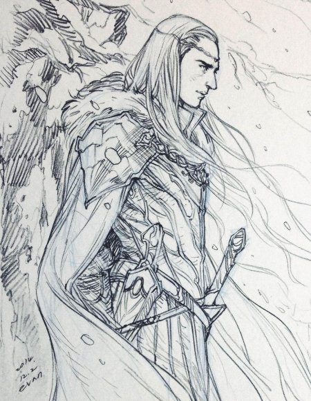 Властелин колец король эльфов трандуил