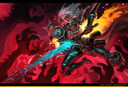 Сестра битвы вархаммер 40000