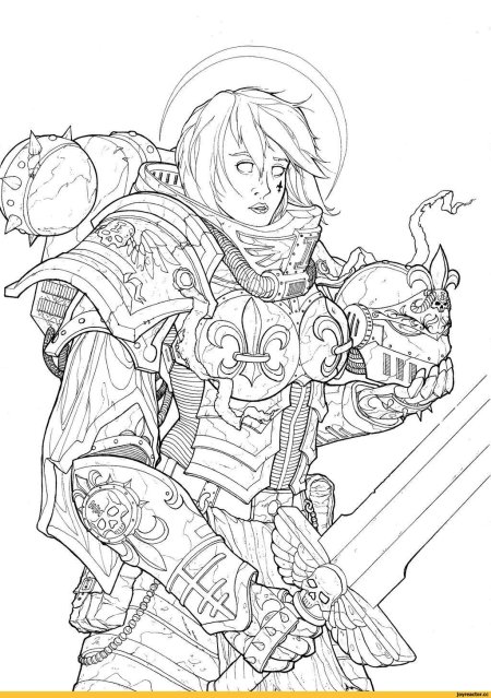 Сестра битвы вархаммер 40000