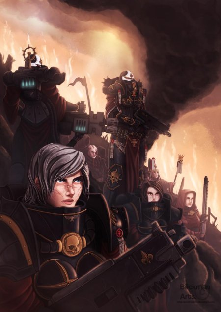 Сестра битвы вархаммер 40000